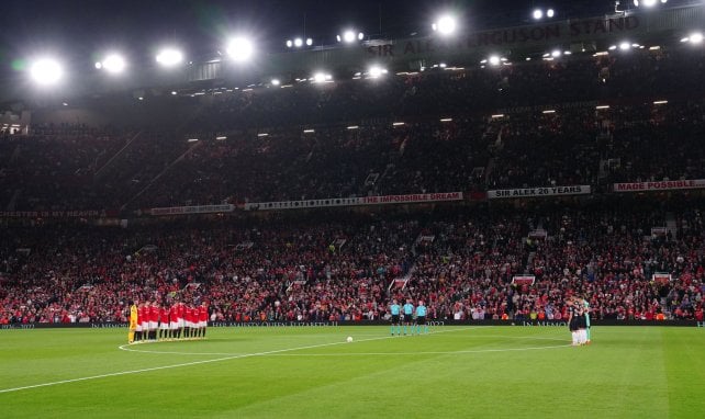Une minute de silence a été observée à Old Trafford en marge de Manchester United-Real Sociedad