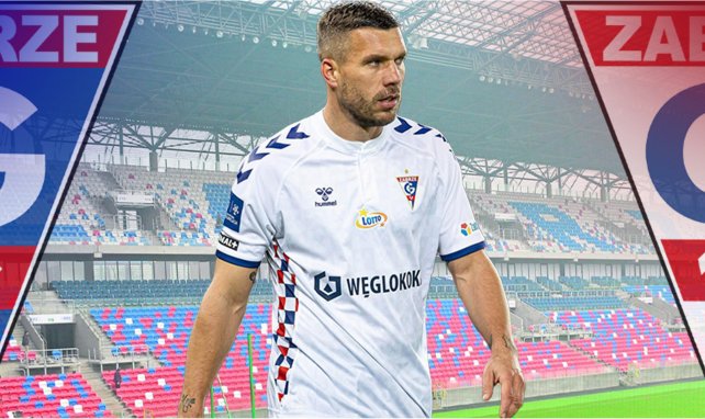 Lukas Podolski avec Górnik Zabrze