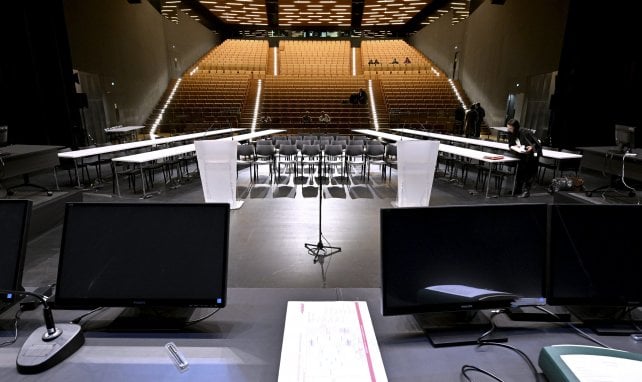 Une salle d'audience