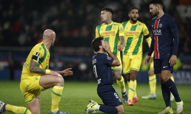 João Neves et Gonçalo Ramos avec le PSG.