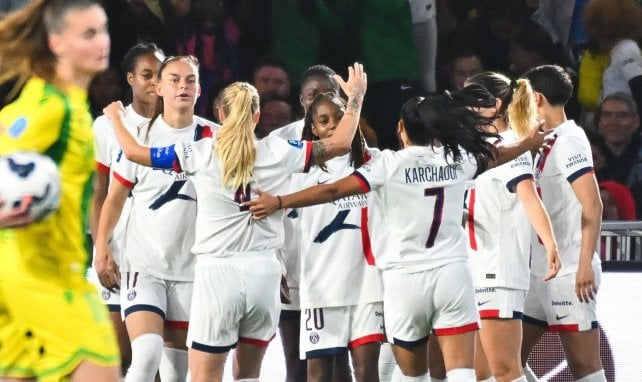 Les féminines du PSG