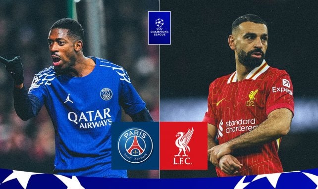 Ousmane Dembélé et Mohamed Salah