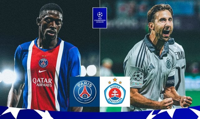 PSG - Slovan Bratislava : les compositions probables
