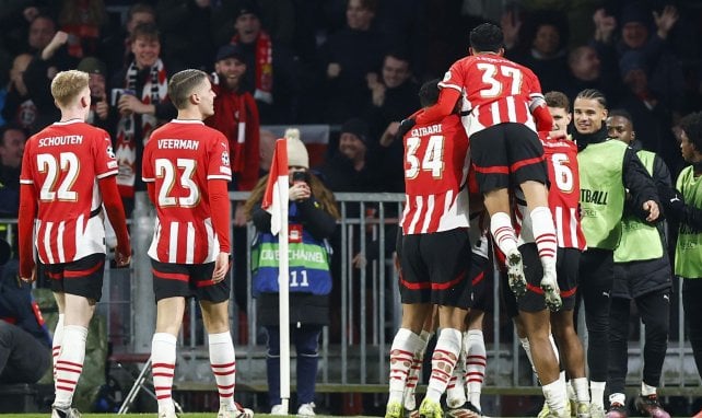 Le PSV fête sa qualification contre la Juventus