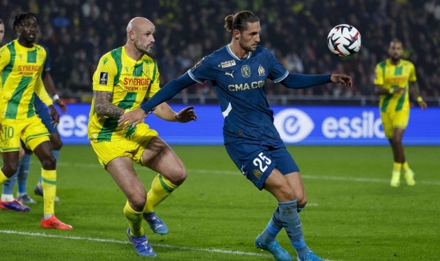 Adrien Rabiot avec l'OM