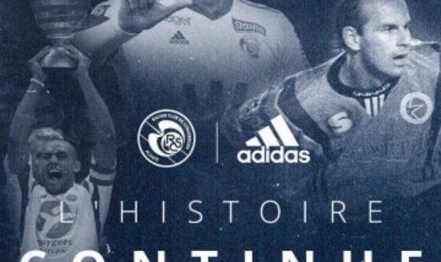 Le RC Strasbourg prolonge avec adidas jusqu'en 2030 !