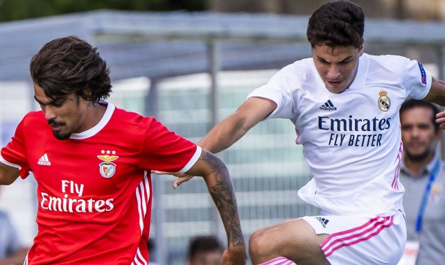 Victor Chust et le Real Madrid affrontaient Benfica