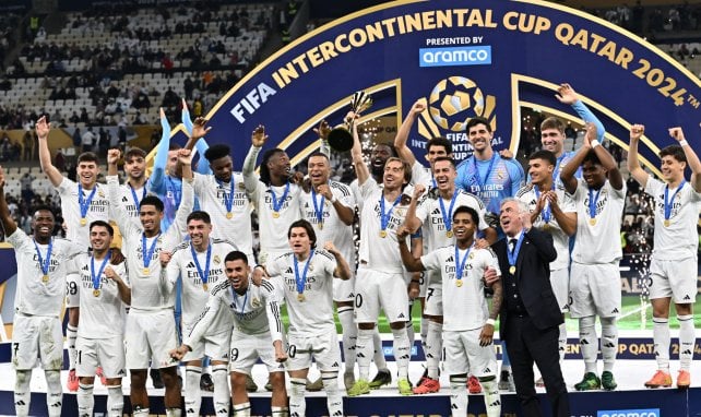 Real Madrid CF qui remporte la coupe Intercontinentale