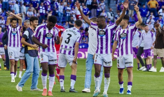 Valladolid célèbre une victoire