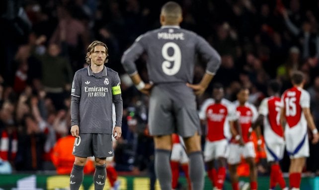 Luka Modric et Mbappé