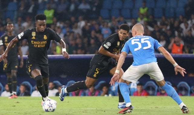 Vinicius Junior contre Naples