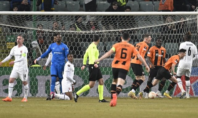 Les Rennais se sont inclinés face au Shakhtar