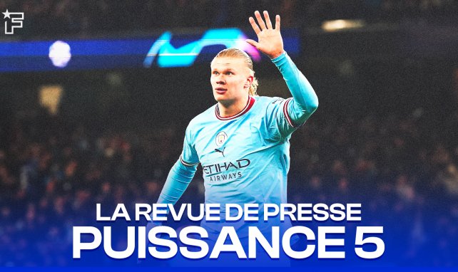 Erling Haaland enflamme la presse européenne après son quintuplé face au RB Leipzig