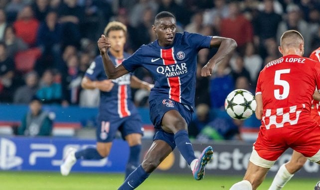 Randal Kolo Muani en action avec le PSG 