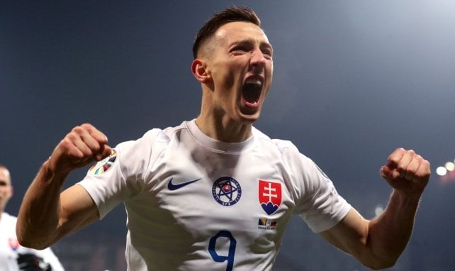 Róbert Boženík avec la Slovaquie 