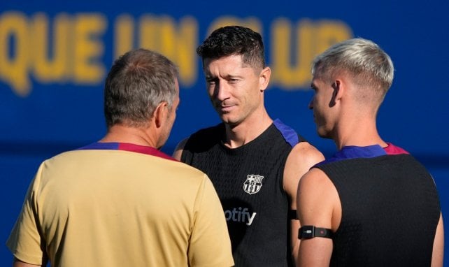 Robert Lewandowski absent environ trois semaines