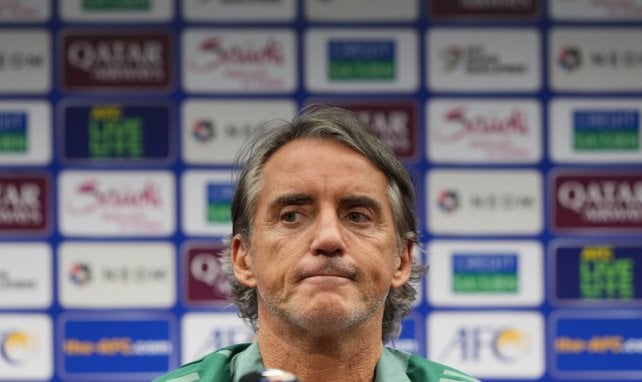 Roberto Mancini, lorsqu'il était sélectionneur