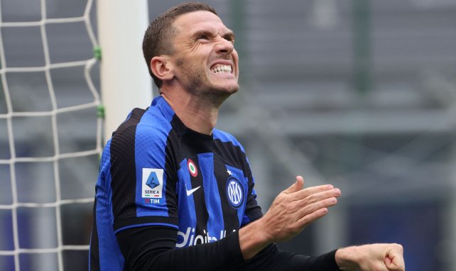 Robin Gosens avec le maillot de l'Inter Milan