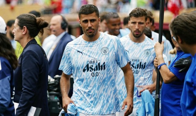 Rodri sous els couleurs de Manchester City
