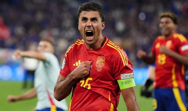 Rodri sous les couleurs de la Roja.