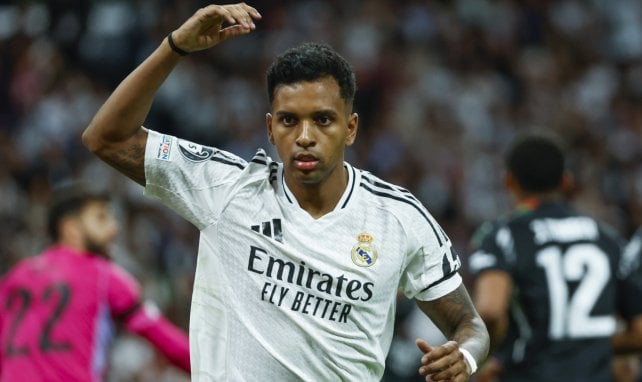 Rodrygo, avec le maillot du Real Madrid.