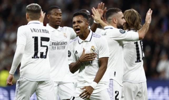 Rodrygo célèbre son but