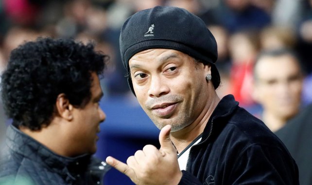 Ronaldinho lors d'un événement caritatif