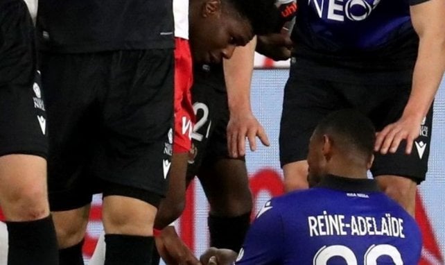 Jeff Reine-Adelaïde, victime d'une rupture du ligament croisé antérieur