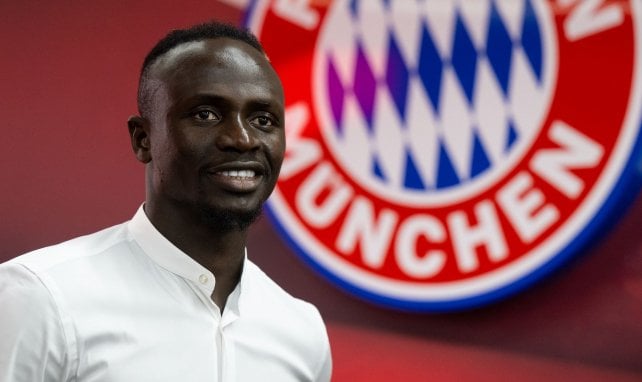 Sadio Mané, joueur du Bayern Munich