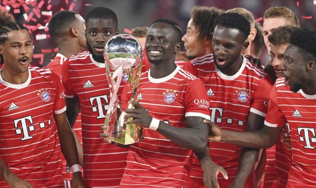 La joie de Sadio Mané avec le Bayern Munich