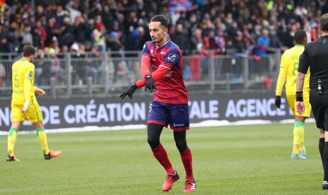 Saîf-Eddine Khaoui lors du match Clermont-Nantes