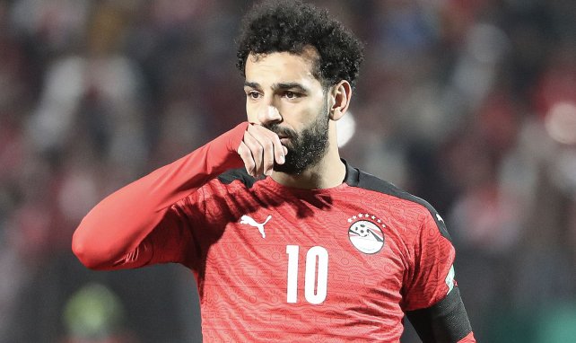 Mohamed Salah sous le maillot égyptien