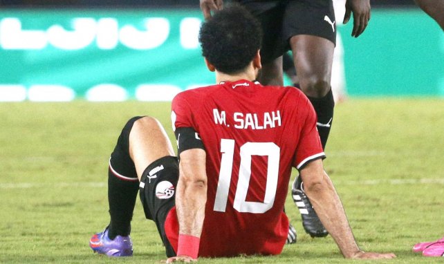 Mohamed Salah face au Ghana