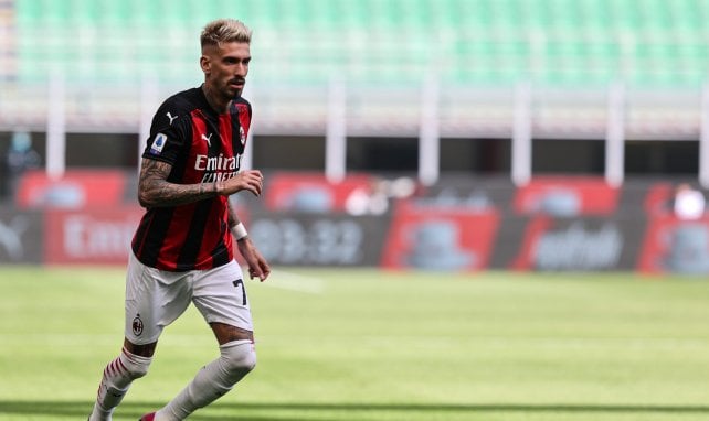 Samu Castillejo sous les couleurs de l'AC Milan