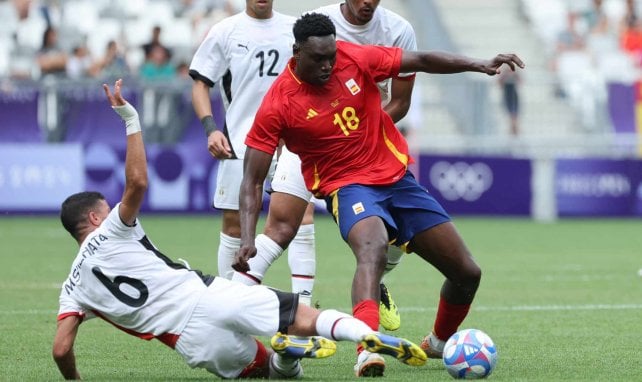 Samuel Omorodion avec l'Espagne Olympique