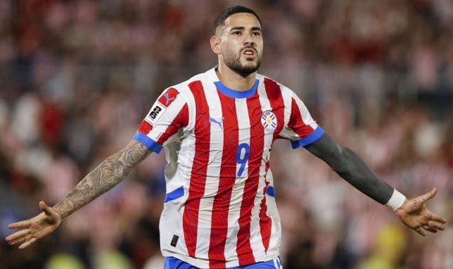 Antonio Sanabria buteur avec le Paraguay