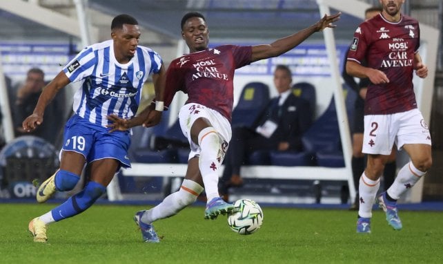 Sadibou Sané avec le FC Metz