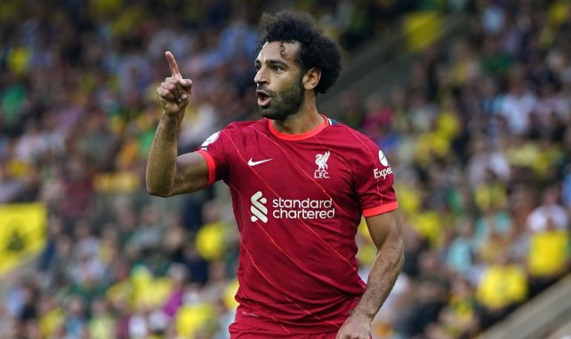 Mohamed Salah sous les couleurs de Liverpool