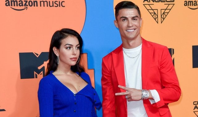 Cristiano Ronaldo et sa compagne Georgina Rodriguez