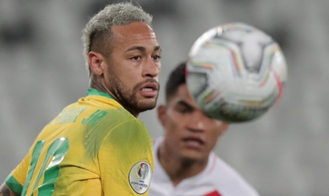 Neymar sous le maillot du Brésil