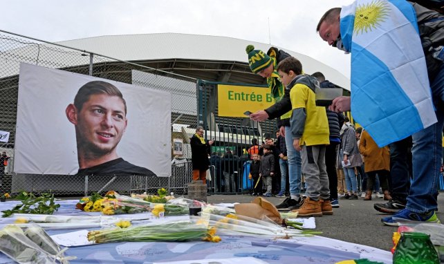 Les supporters du FC Nantes rendent hommage à Emiliano Sala