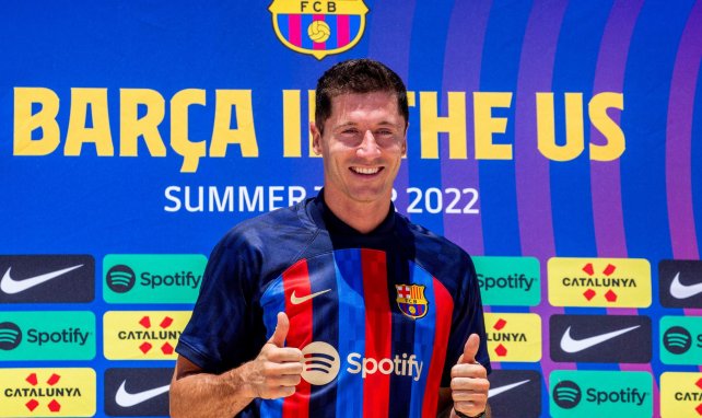 Vidéo : le premier but de Robert Lewandowski au Barça