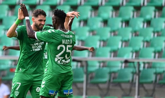 Wadji, buteur avec Saint-Etienne.