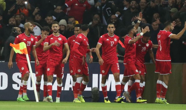 La Tunisie lors du match face au Brésil