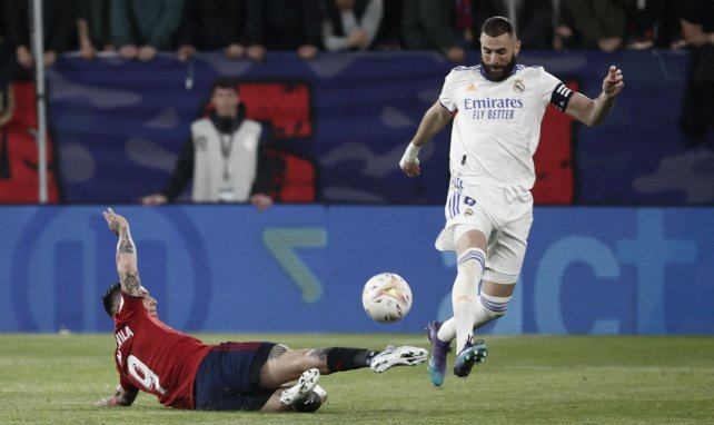 Karim Benzema face à Osasuna