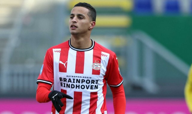 Mohamed Ihattaren sous les couleurs du PSV Eindhoven