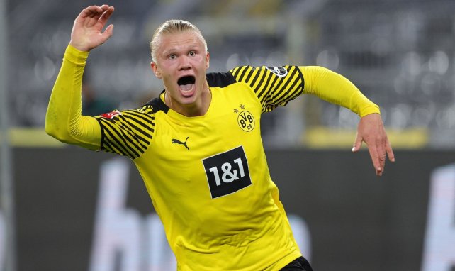 Erling Haaland sous les couleurs du Borussia Dortmund