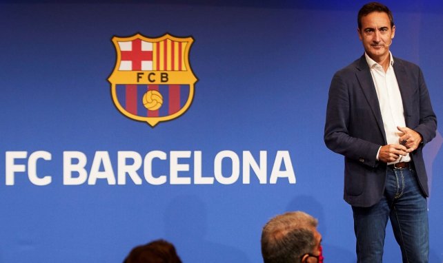 Le directeur général du FC Barcelone Ferran Reverter