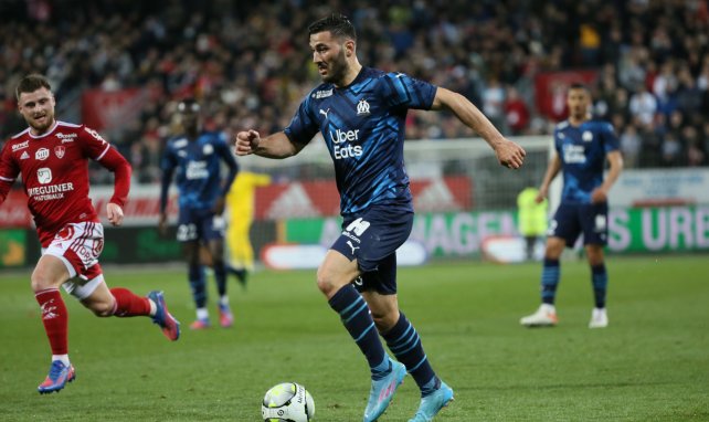 Sead Kolasinac am Ball für Olympique Marseille