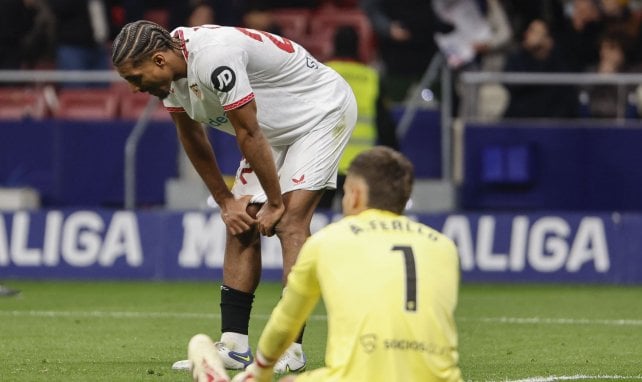 Loïc Badé avec le Séville FC